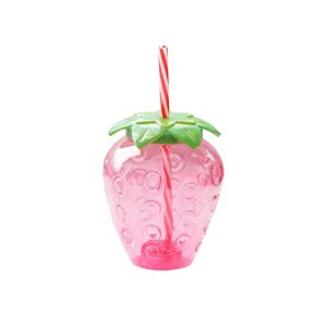 Strawberry straw cup 500ml
