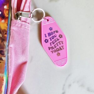 Trending keychain pink