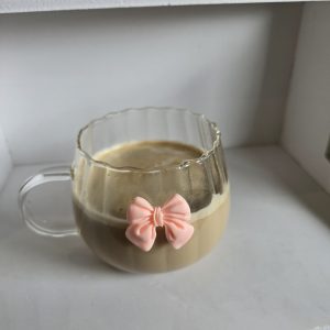 Bow glass cup (round)