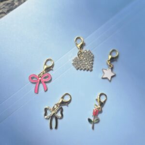 5 pc shoe charms
